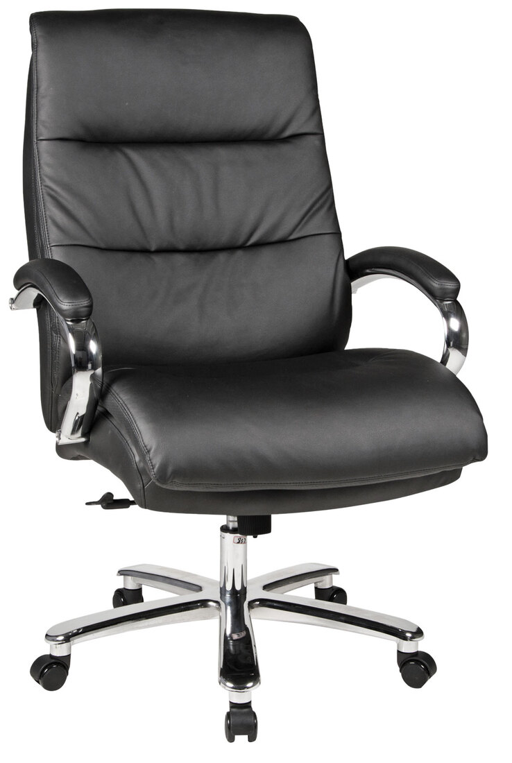 CASAVANTI Chefsessel FREDERICO Lederlook schwarz