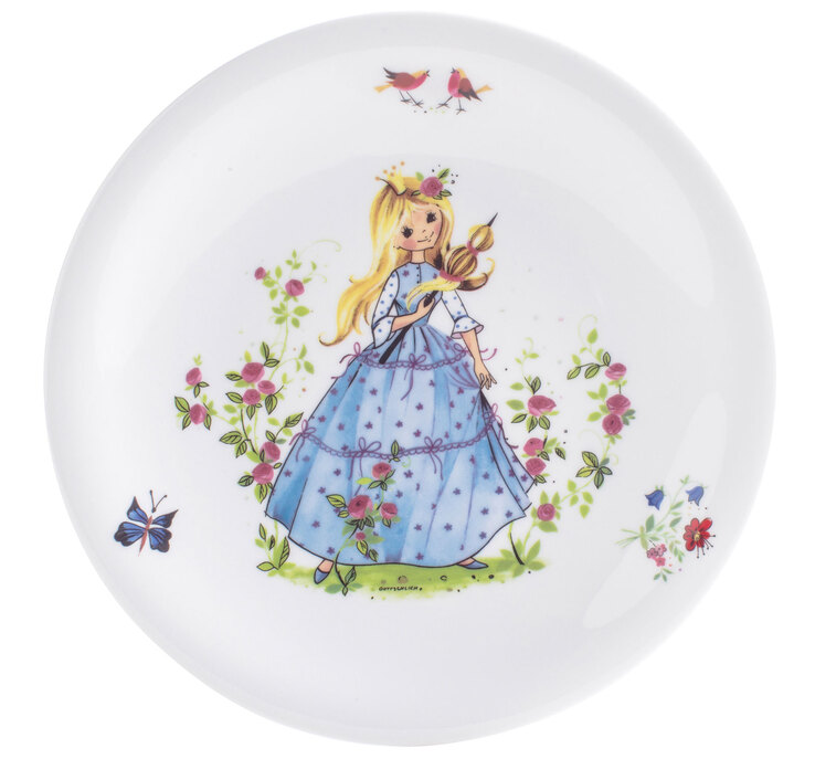 KAHLA Kindergeschirrset KIDS 3-teilig weiß/ Dekor Dornröschen