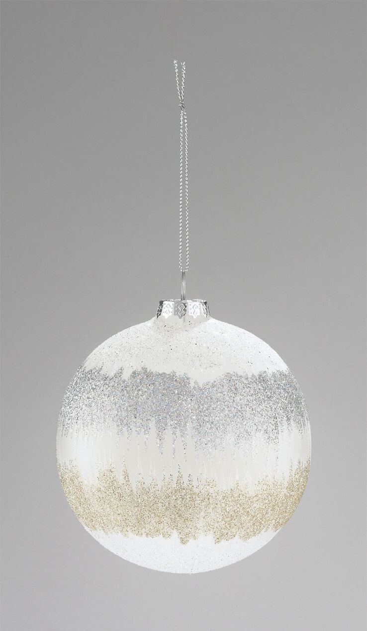 casaNOVA Weihnachtskugel GOLDENE PRACHT 10 cm