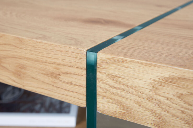 Couchtisch JUSTIN110 x 45,5 cm Dekor Wildeiche