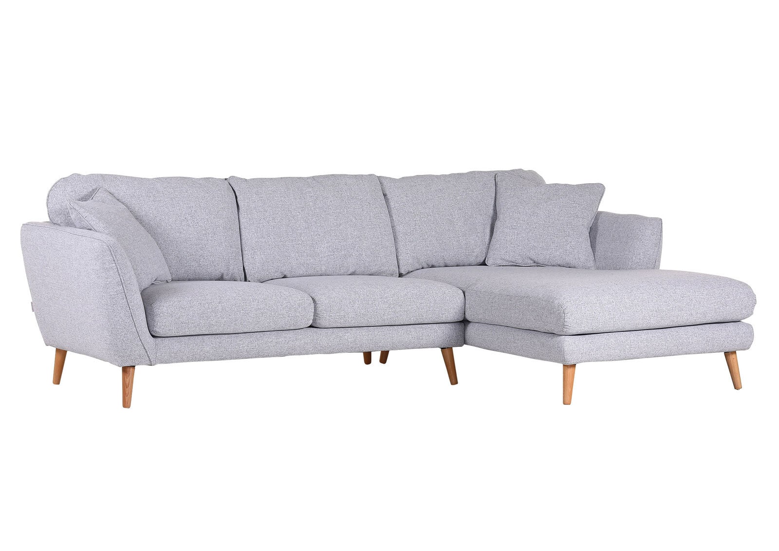 vito Ecksofa LUND 280 x 165 cm grau