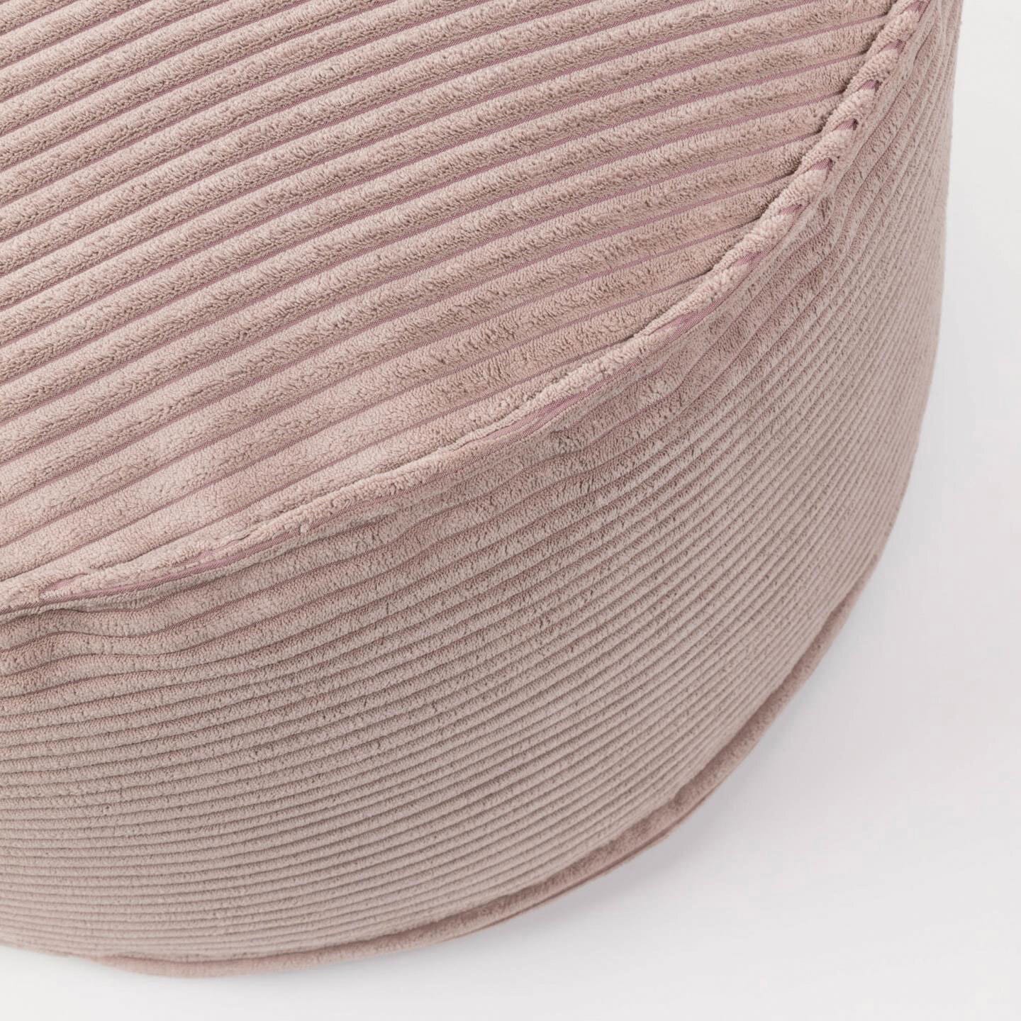 Kave Home Pouf WILMA rosa