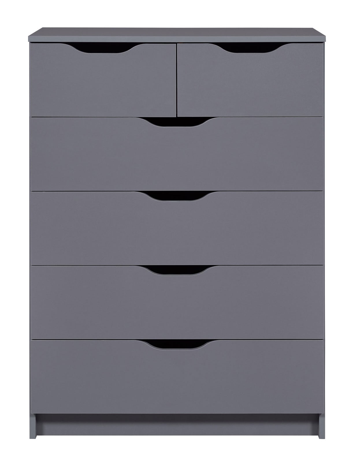 Kommode LION 82 x 112 cm graphitgrau