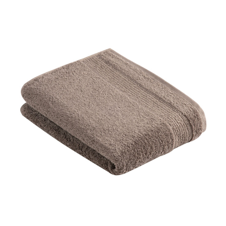 VOSSEN Duschtuch BALANCE 67 x 140 cm braun
