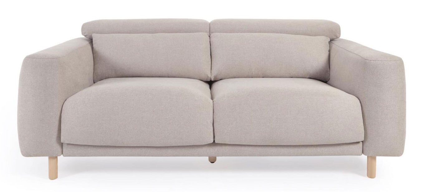 Kave Home Sofa 3-Sitzer SINGA beige