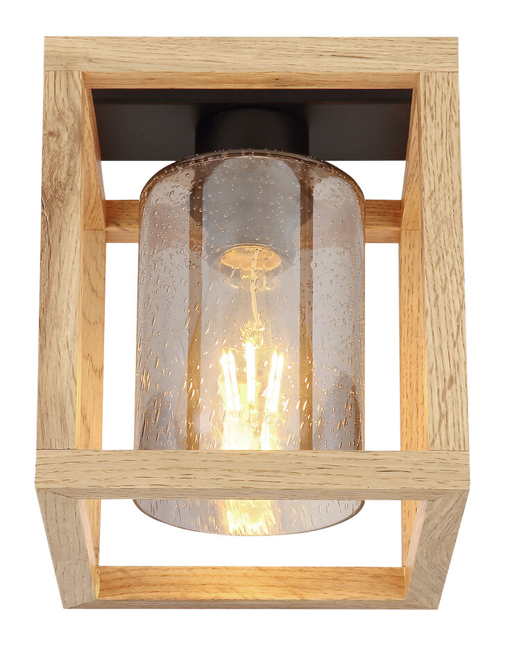 GLOBO Retrofit Deckenlampe PETTEY 17 x 17 cm