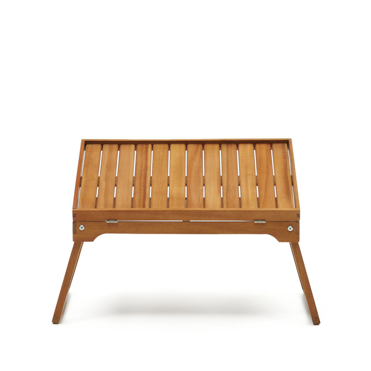 Kave Home Outdoor Tablett MANI 65 x 34 cm naturfarbig