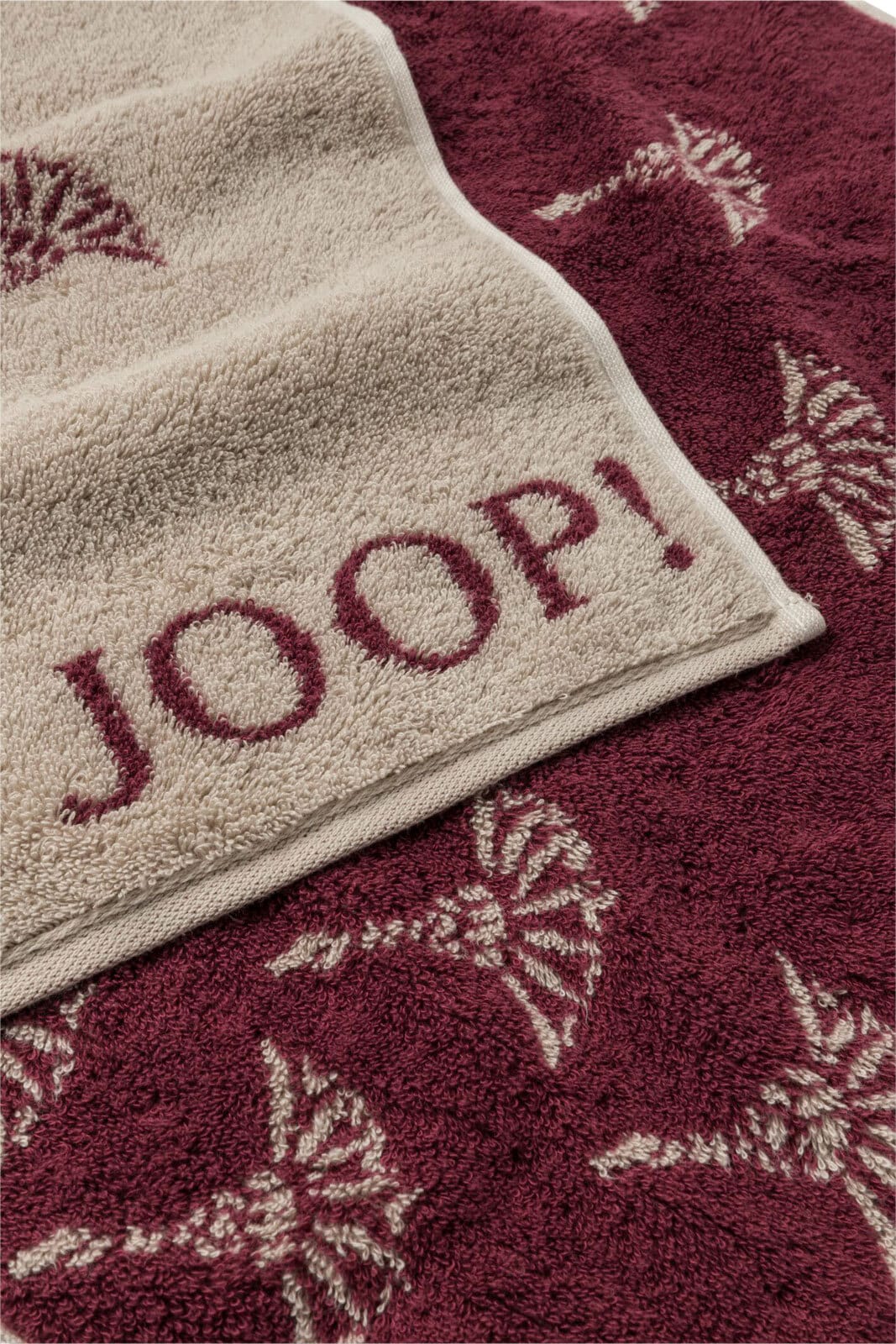 JOOP! Badetuch SELECT CORNFLOWER 80 x 150 cm rouge