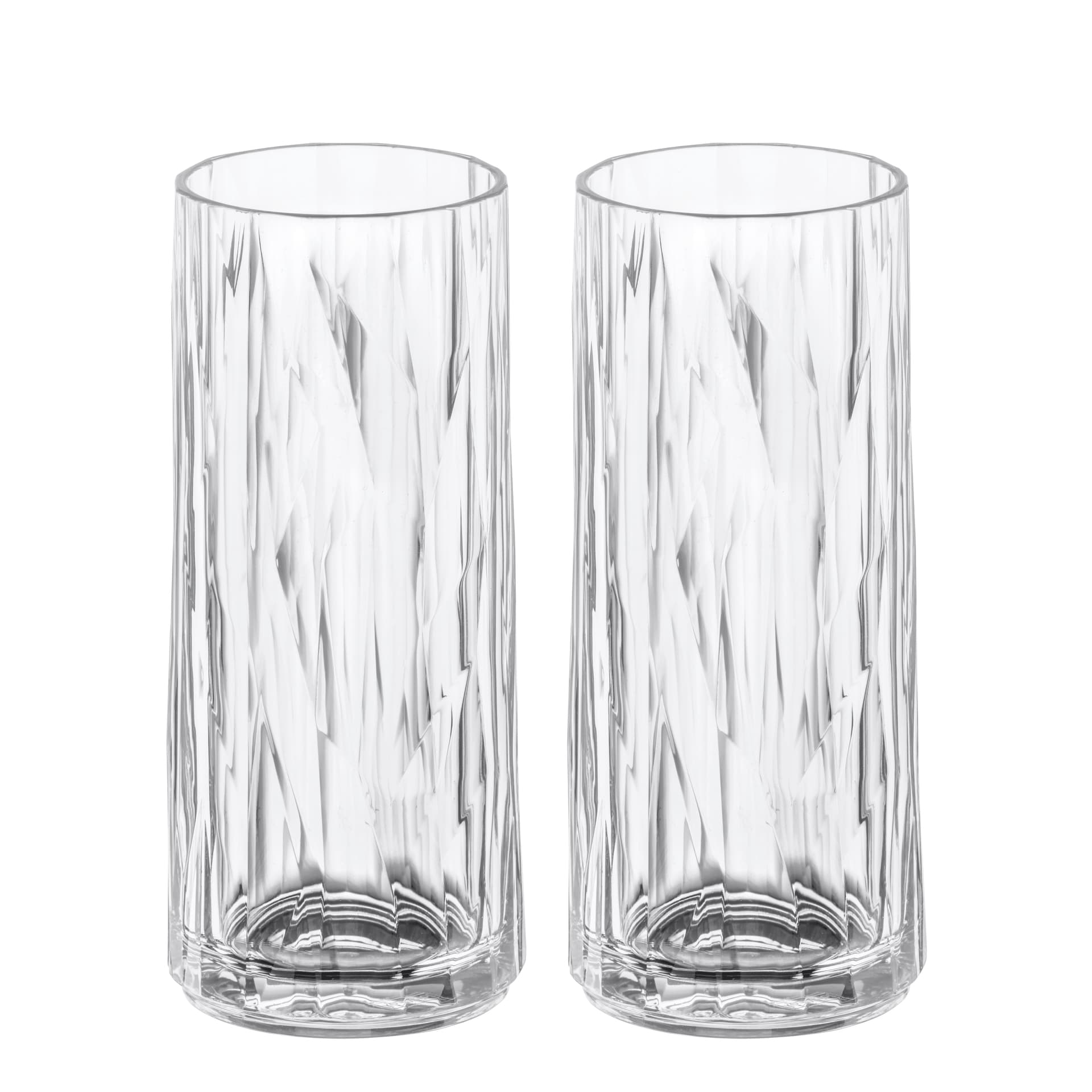 koziol Trinkglas Superglas CLUB NO.3 2er Set 250 ml kristallklar