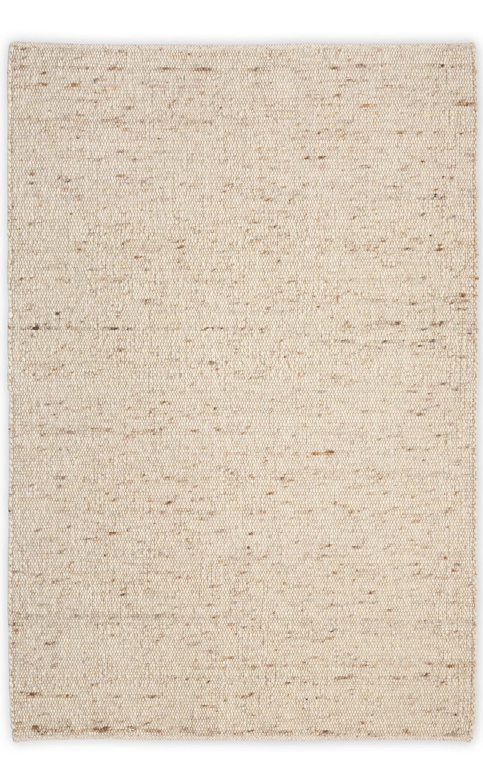 Wollteppich WOLFEGG Bubbles 170 x 230 cm beige   