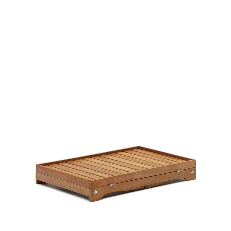 Kave Home Outdoor Tablett MANI 65 x 34 cm naturfarbig
