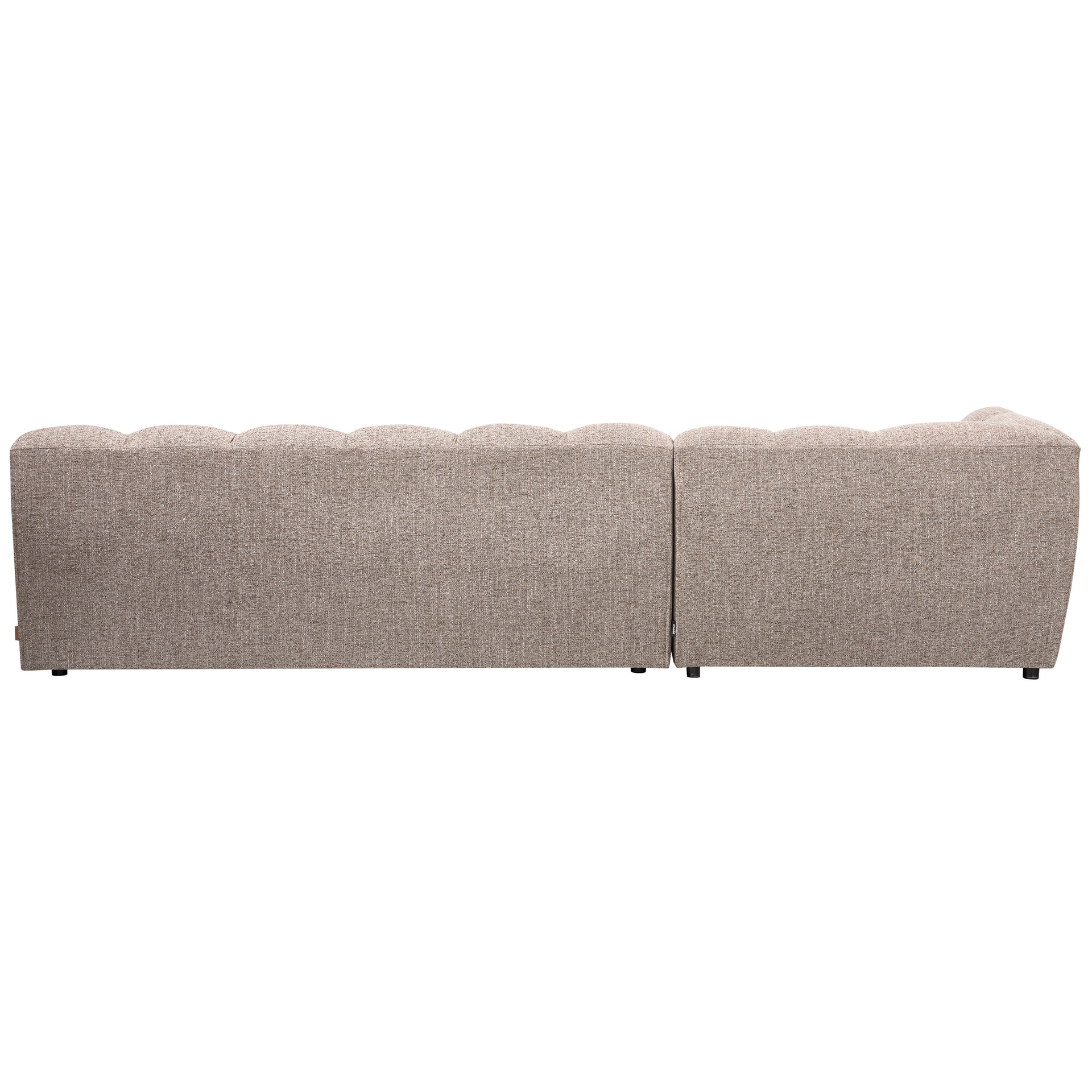 Ecksofa ALLURE 165 x 324 cm braun