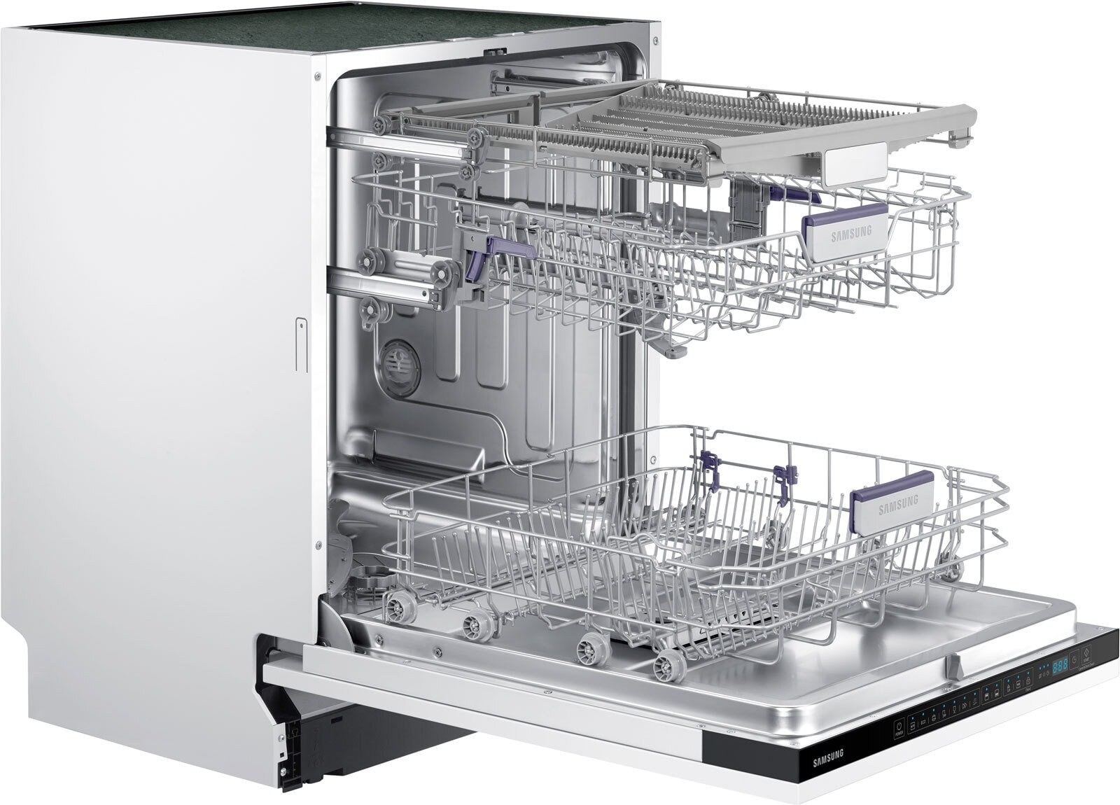 SAMSUNG Einbau-Geschirrspüler 60 cm DW60M6070IB/ET weiß 