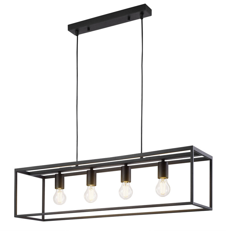 casaNOVA Retrofit Hängelampe HAMPER 4-flg