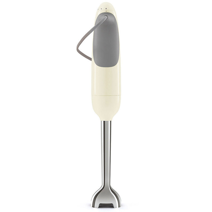 SMEG Stabmixer Solo Creme/ silberfarbig