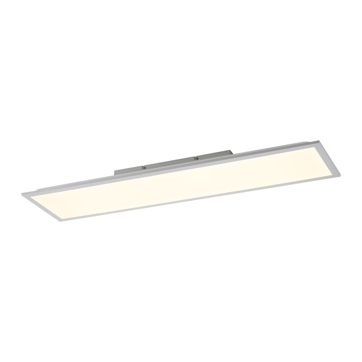 JUST LIGHT LED Deckenlampe FLAT 25 x 100 cm weiß