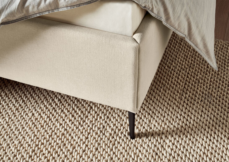 Musterring Polsterbett ELOS 180 x 200 cm cremebeige
