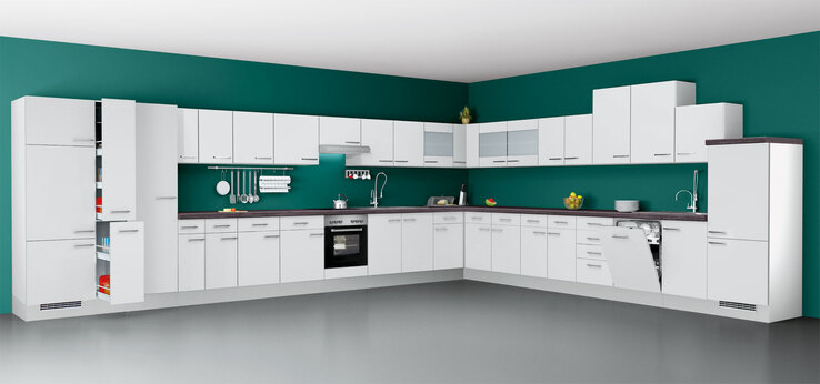 Unterschrank MEGGIE 40 x 86 x 57 cm weiß