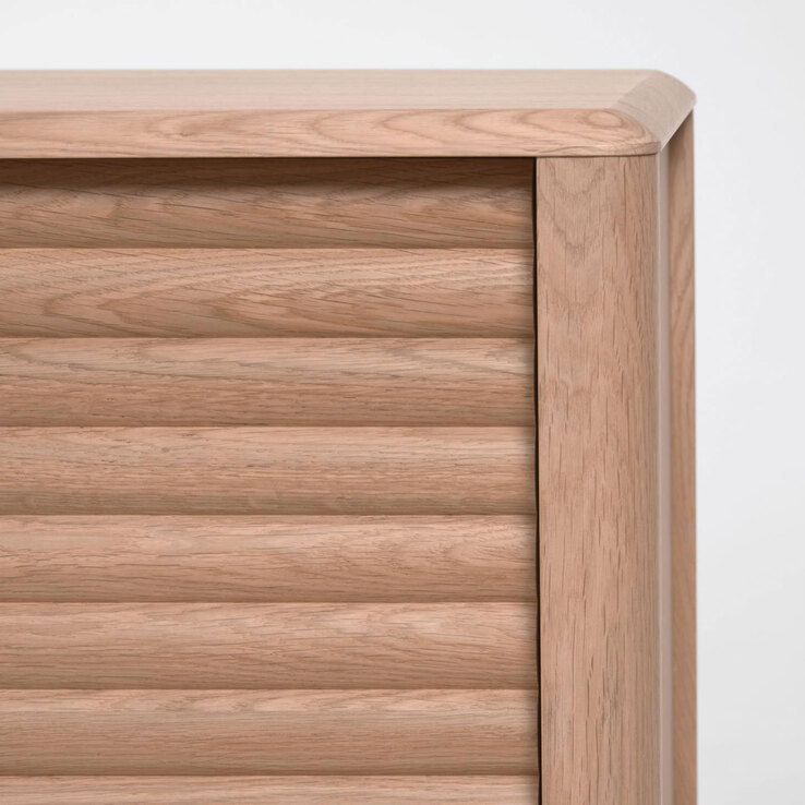 Kave Home Sideboard LENON 200 x 86 cm Eiche