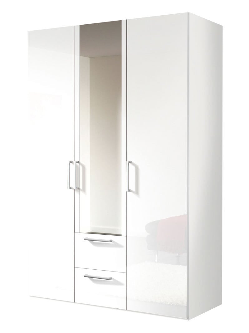 Kleiderschrank NEW JERSEY ADS-I 150 x 58 cm Polarweiß /Lack weiß