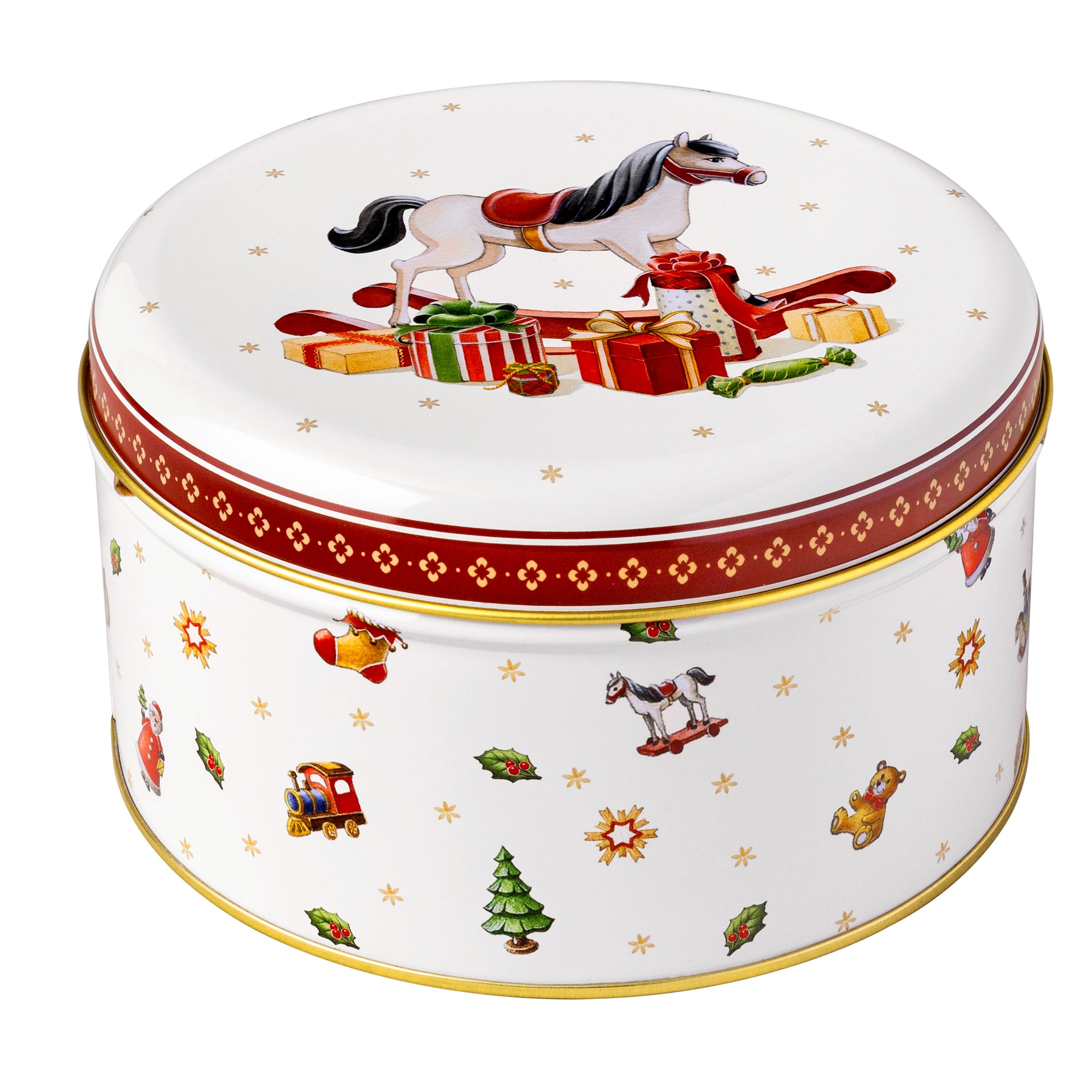 Villeroy & Boch Weihnachten Keksdosen 3tlg, Set WINTER COLLAGE ACCESSOIRES 