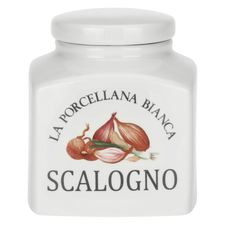 LA PORCELLANA BIANCA Vorratsdose CONSERVA Scalogno 1,8 Liter