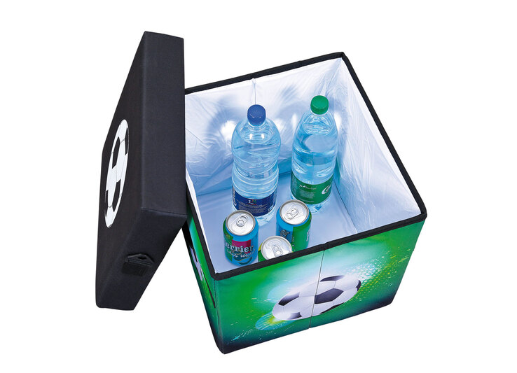 Faltkiste FANBOX I schwarz/grün/weiß
