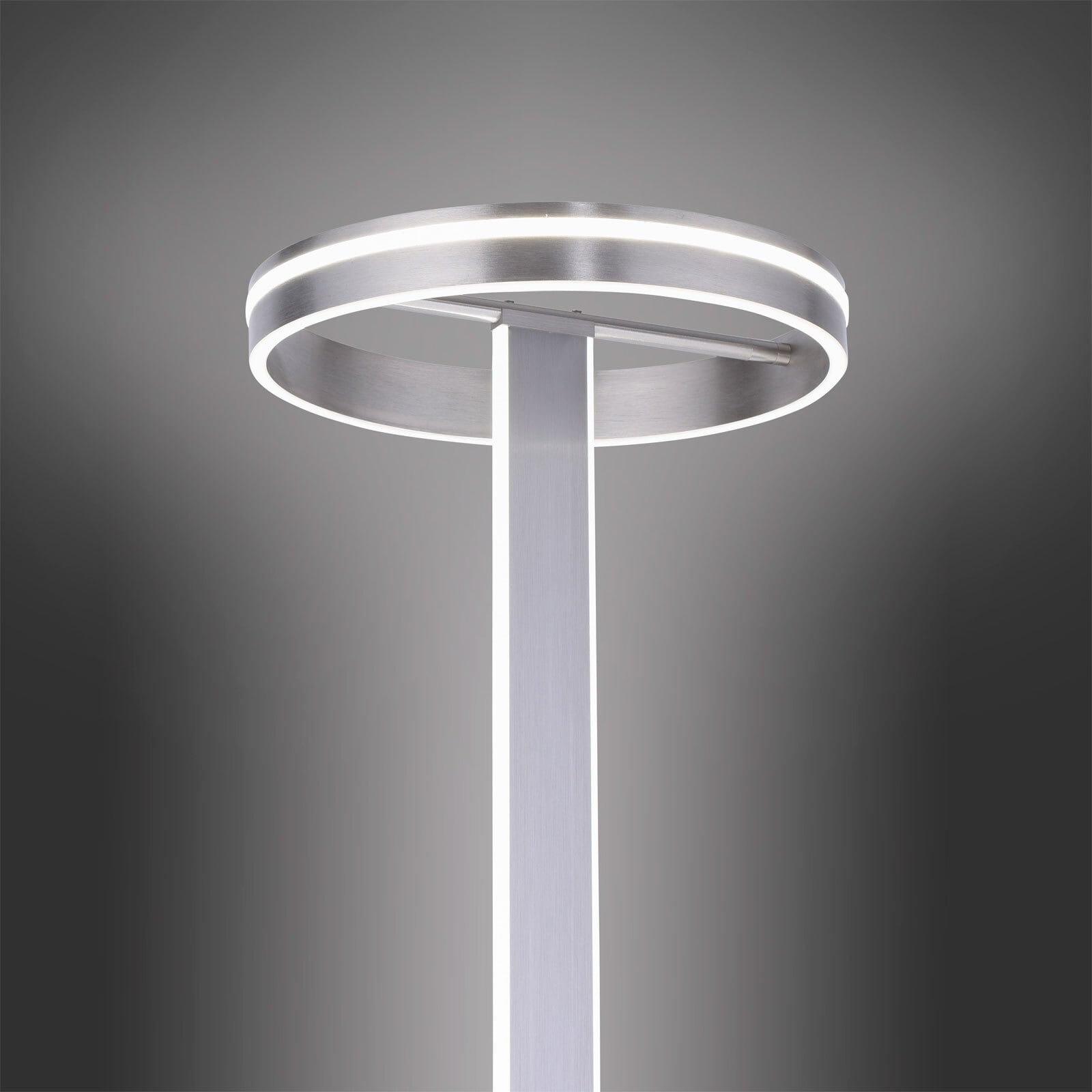 Paul Neuhaus Smart Home LED Stehlampe Q-VITO nickelfarbig
