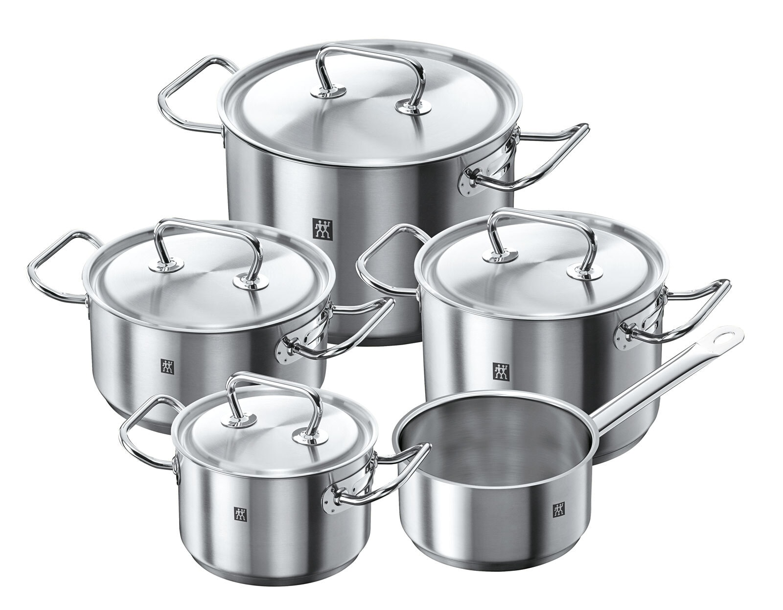 ZWILLING Topf-Set TWIN CLASSIC 5-teilig Edelstahl silber 