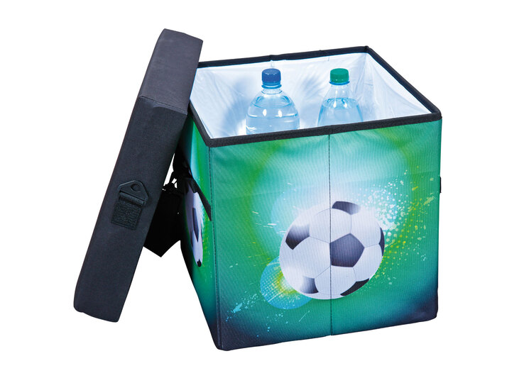Faltkiste FANBOX I schwarz/grün/weiß