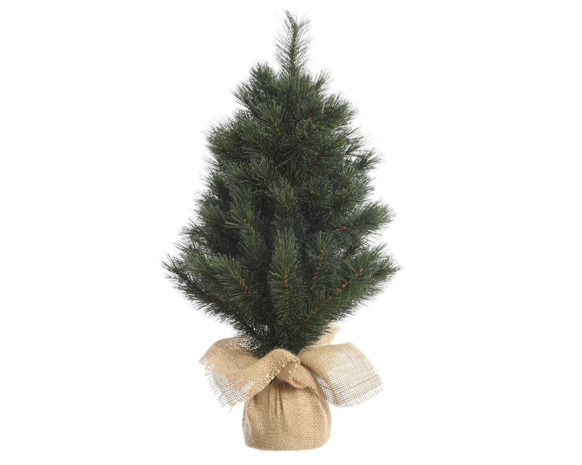 Deko-Objekt Baum MALMÖ 45cm Grün/Weiß