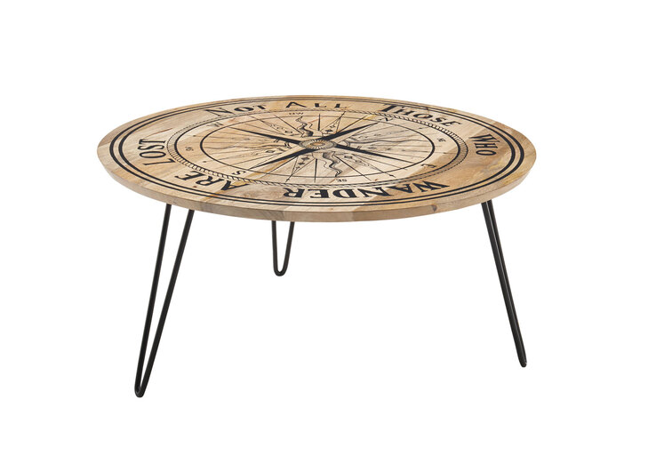 Couchtisch rund NEVIS 90 cm