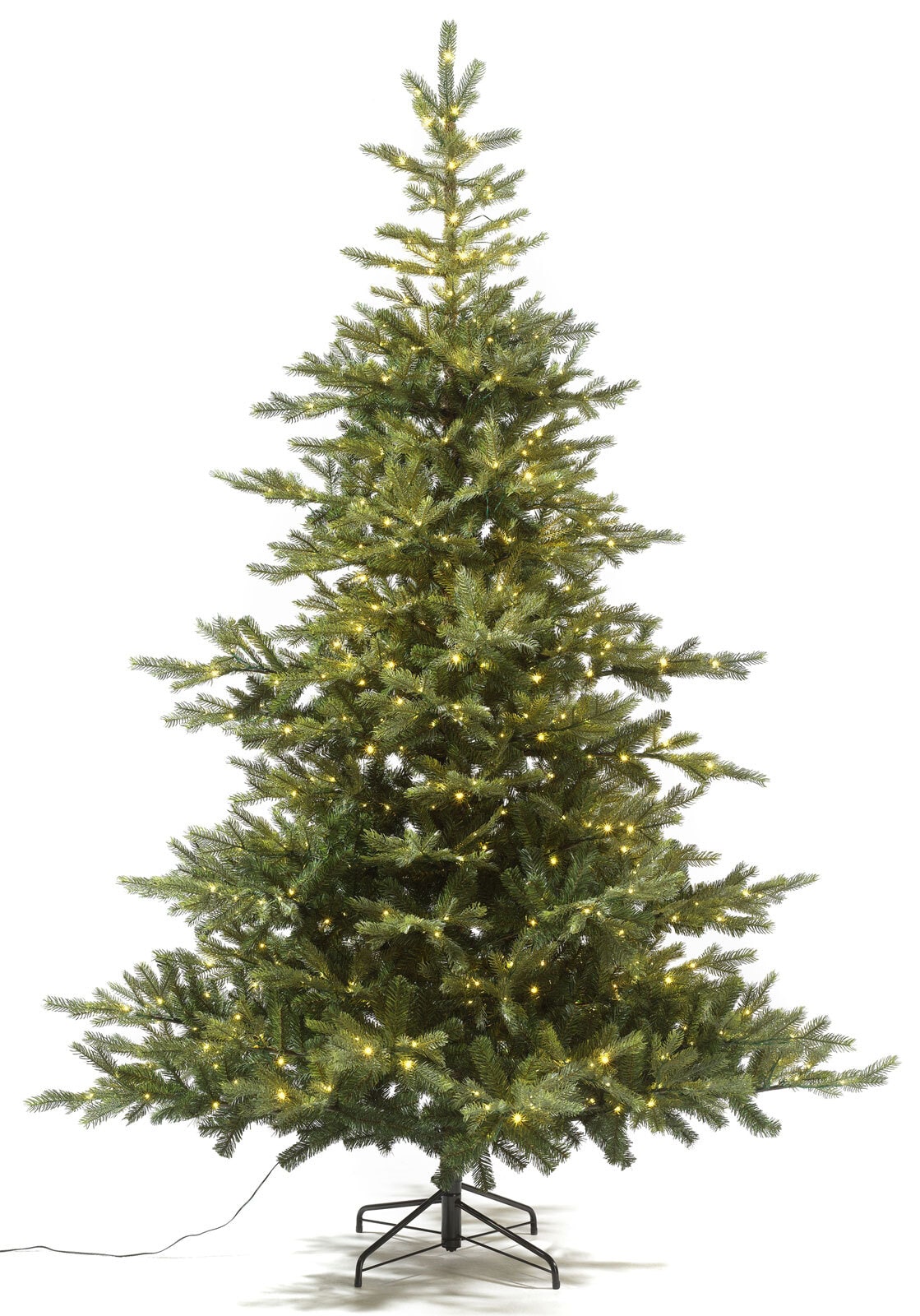 casaNOVA Weihnachten Tannenbaum mit LED Beleuchtung GRANDIS 240 cm