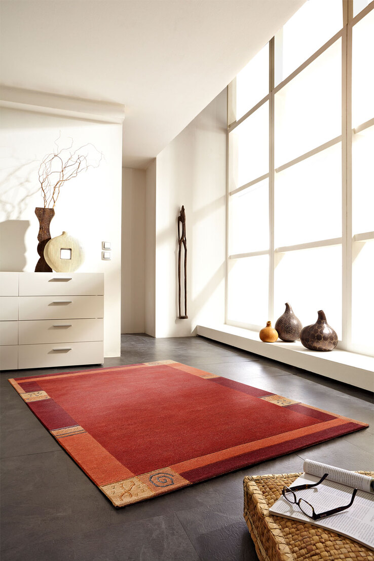 Teppich MANALI 200 x 250 cm rot