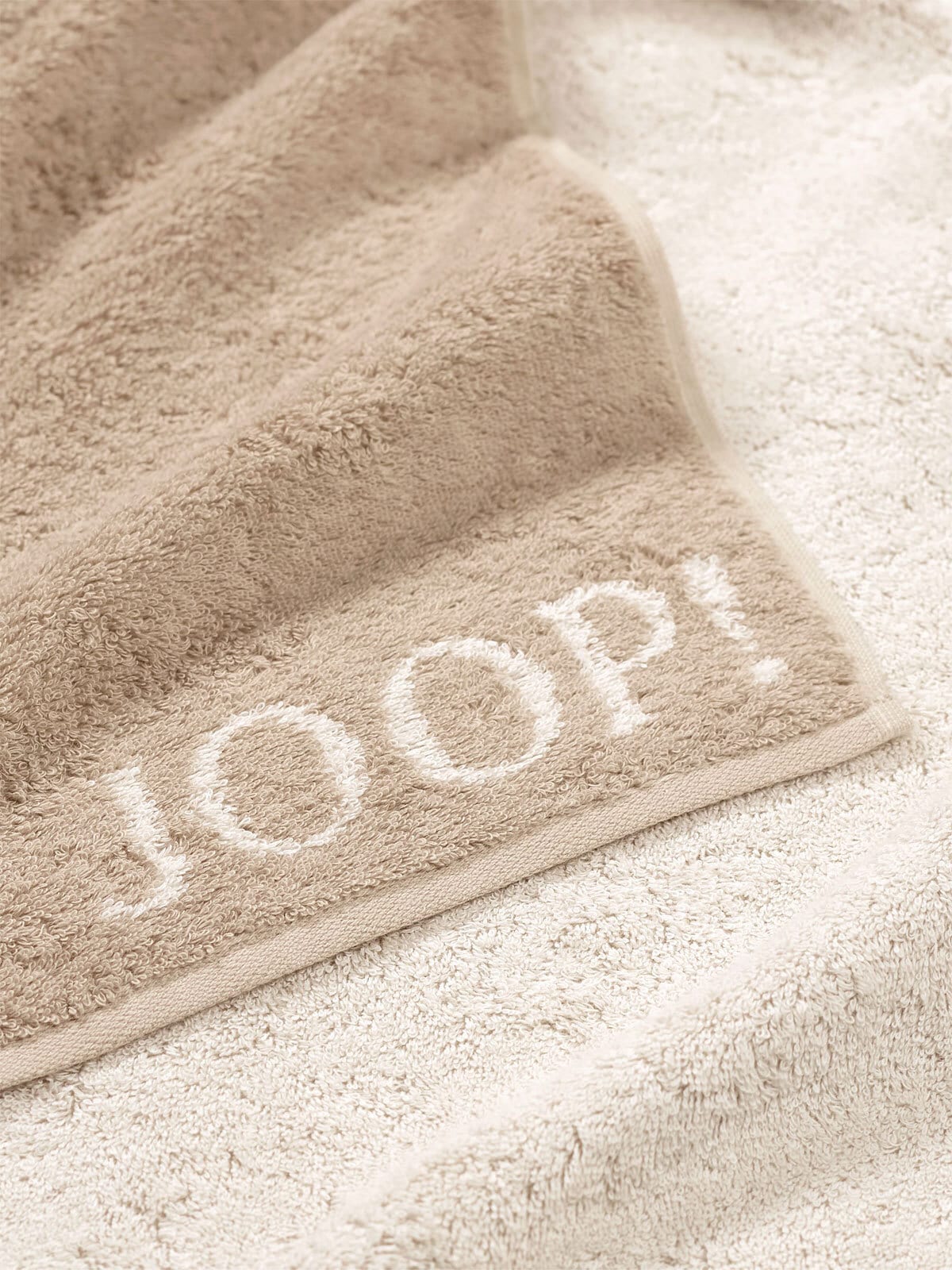 JOOP! Handtuch DOUBLEFACE 50 x 100 cm sandbeige