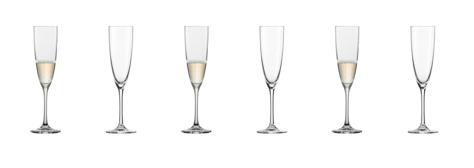 SCHOTT ZWIESEL Sektglas CLASSICO 6er Set - je 210 ml