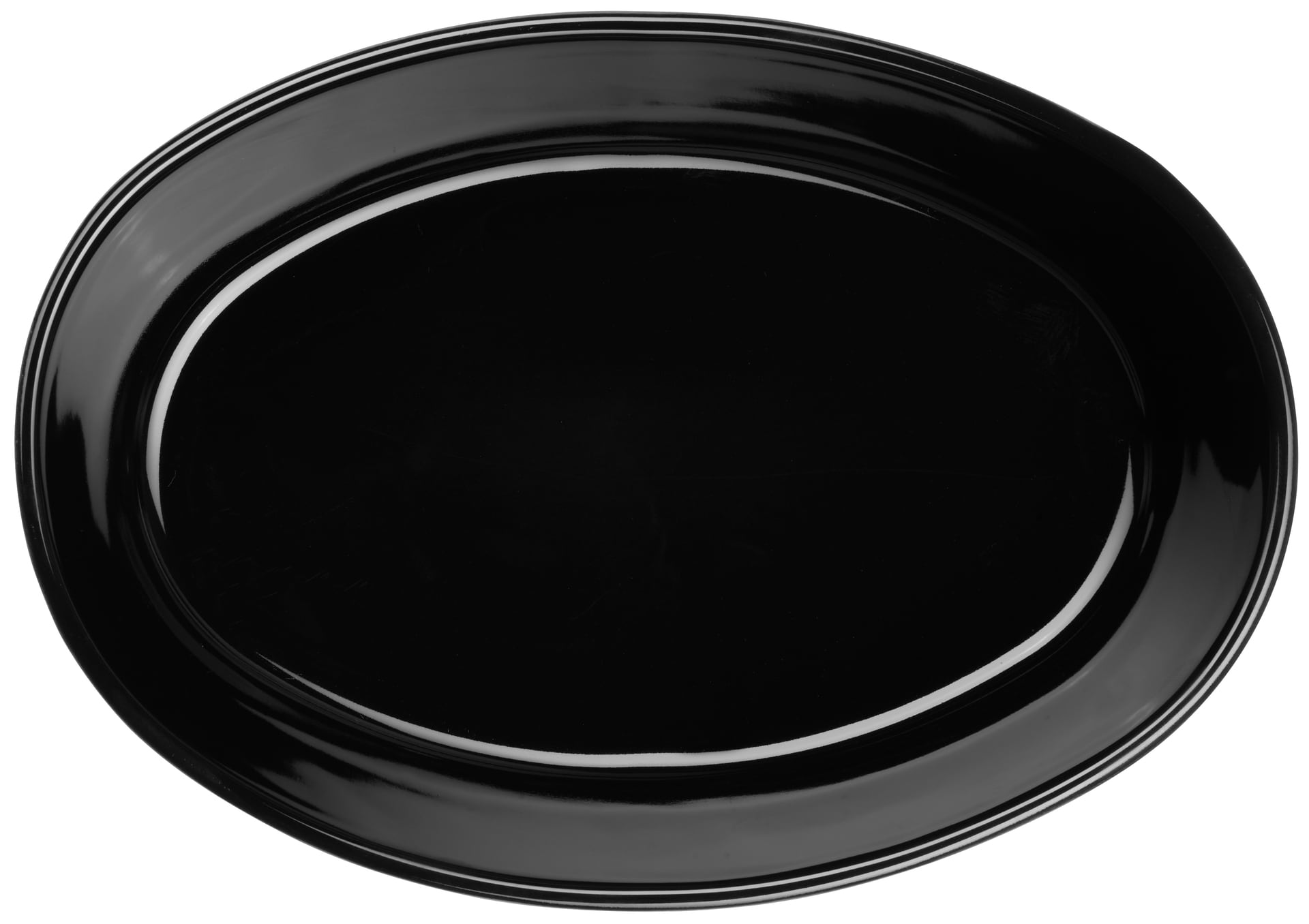 ASA Auflaufform KITCHEN ART 20x14 cm oval schwarz