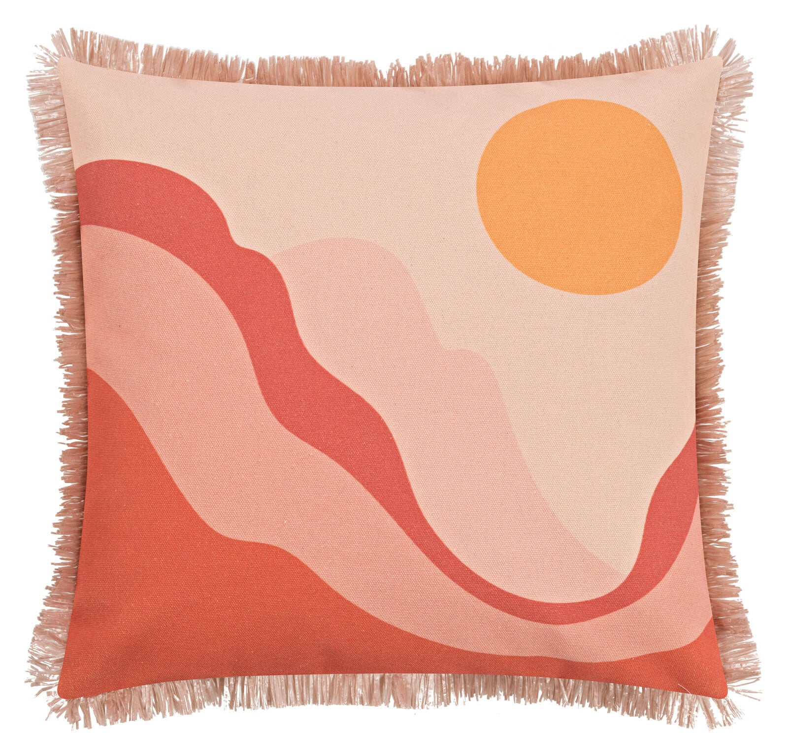 MAGMA Kissenhülle SUNRISE 45 x 45 cm peach