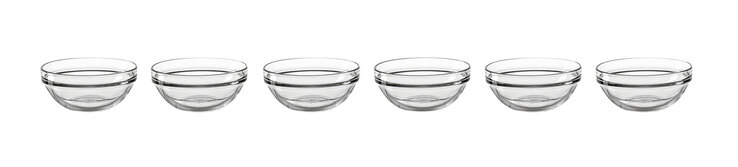 montana Schale :TREND 6er Set 12 cm 170 ml transparent