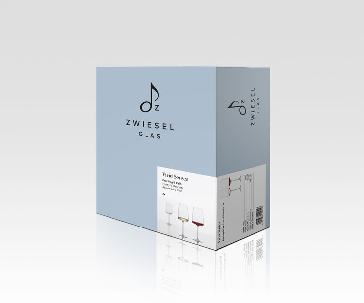 ZWIESEL GLAS Weinglas VIVID SENSES 2er Set - je 535 ml
