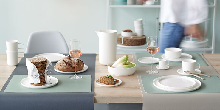 ASA Espressotasse OCO mit Untertasse 6er Set Weiß Keramik