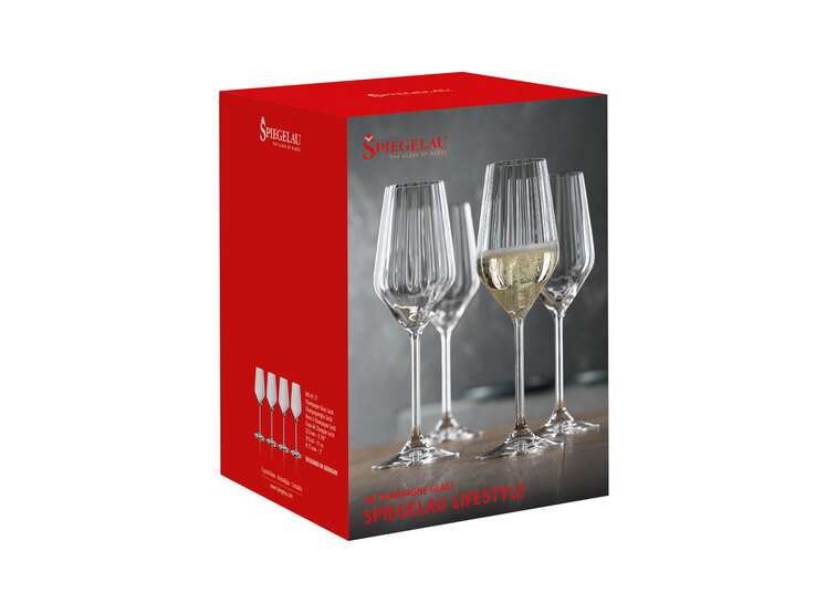 SPIEGELAU Sektglas LIFE STYLE 4er Set - je 310 ml