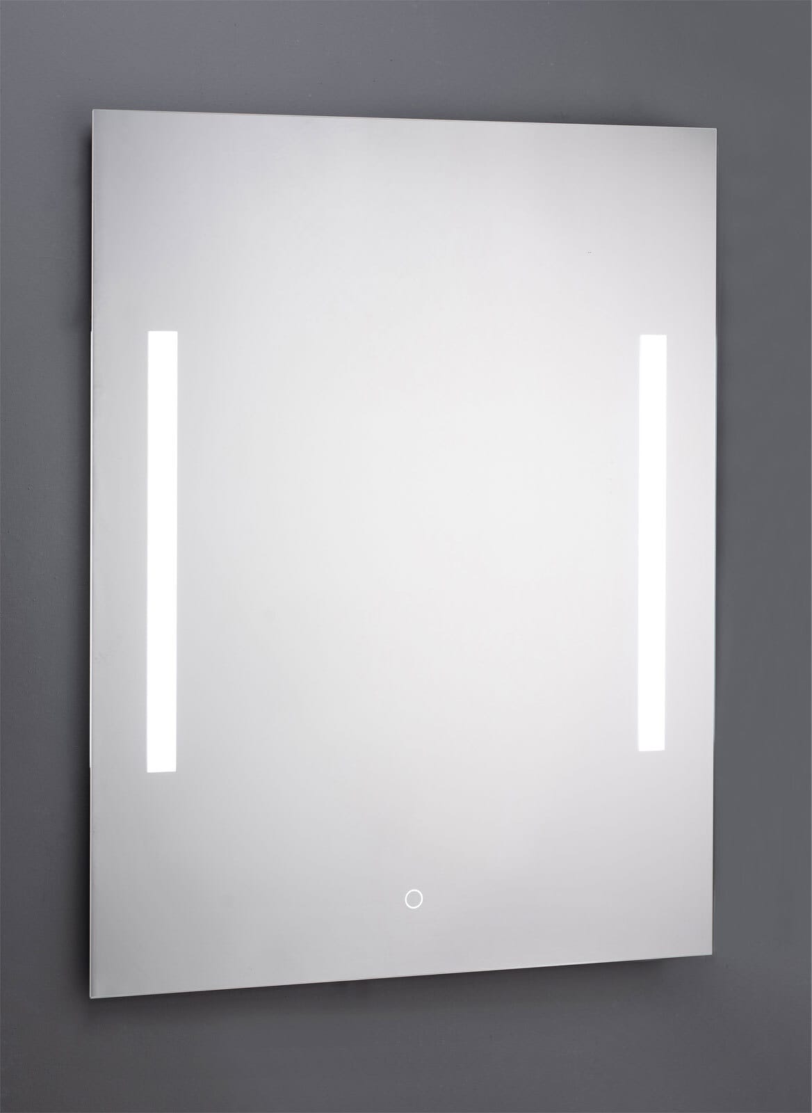 CASAVANTI Badspiegel beleuchtet mit LED 70 x 100 cm Spiegelglas 