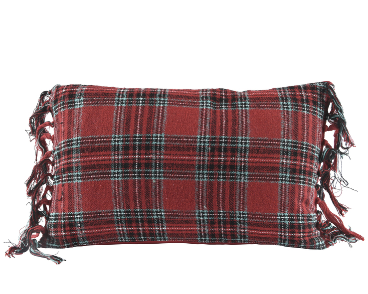 Deko-Kissen 50x30cm rot
