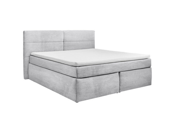 LIV´IN Boxspringbett OMAHA 200 x 220 cm dove grau