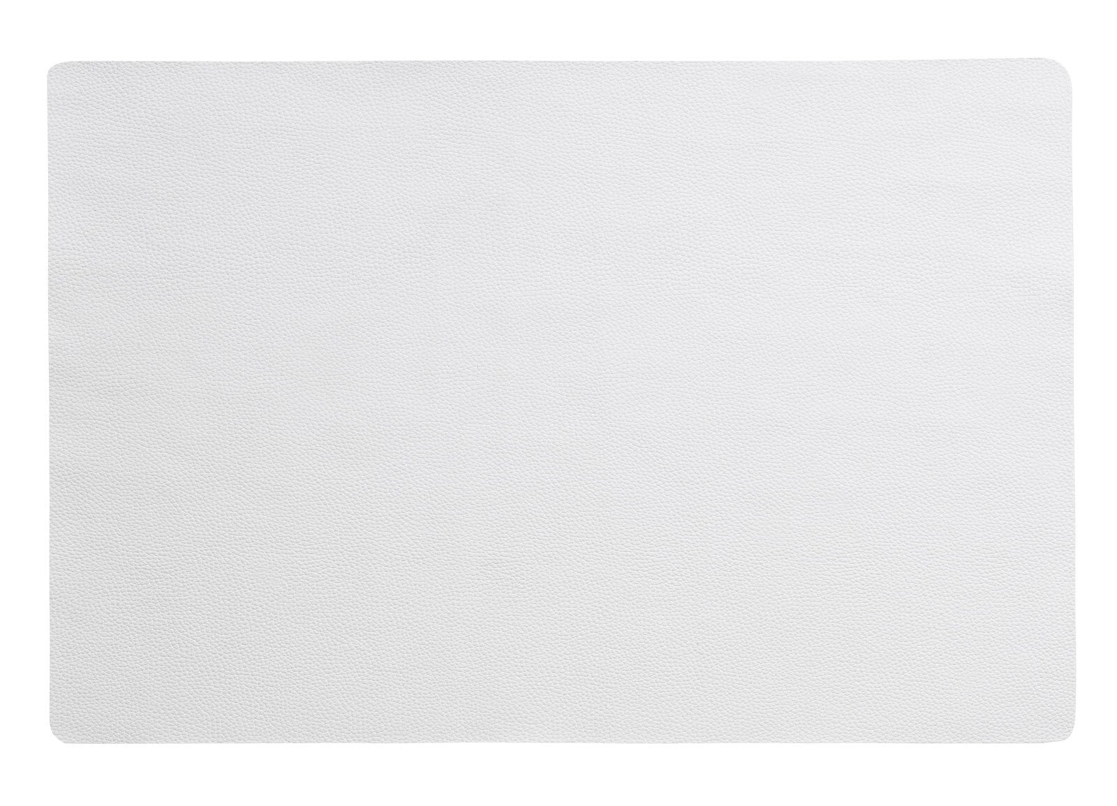 kela Tischset KIMARA 12095 30cm x 45 cm Kunstleder weiß