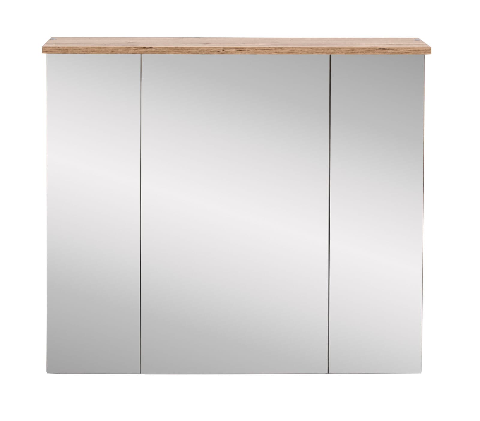 Spiegelschrank NORA 80,5 x 72,3 cm Eiche Landhaus