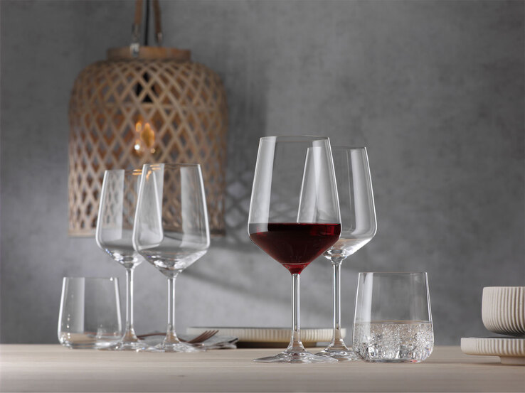 SPIEGELAU Rotweinglas STYLE 4er Set 630 ml Kristallglas
