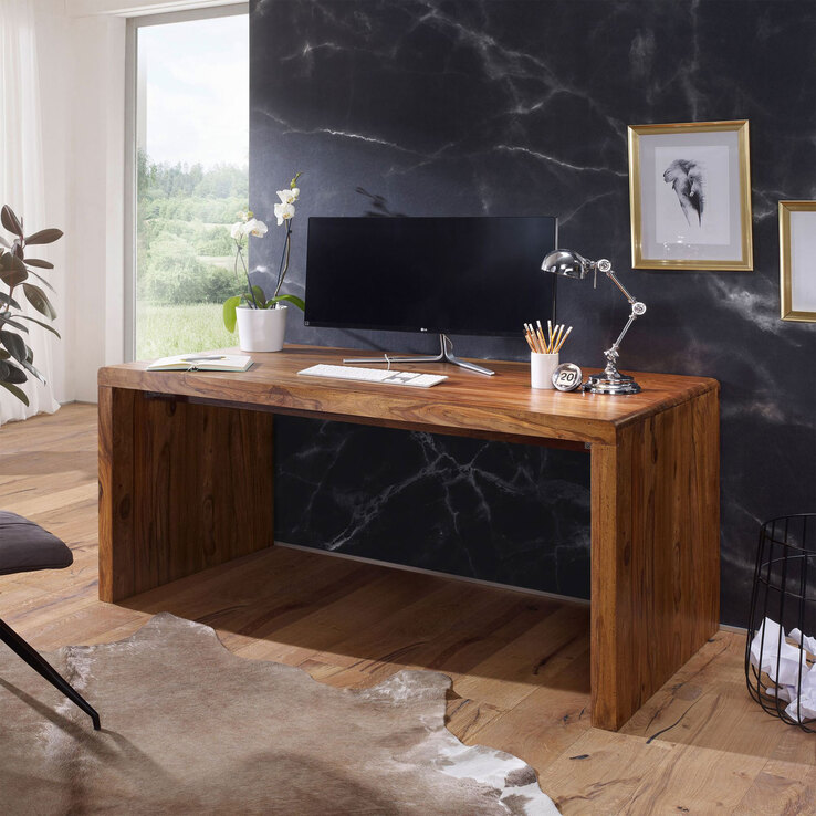 Schreibtisch BOHA 120 x 60 cm braun