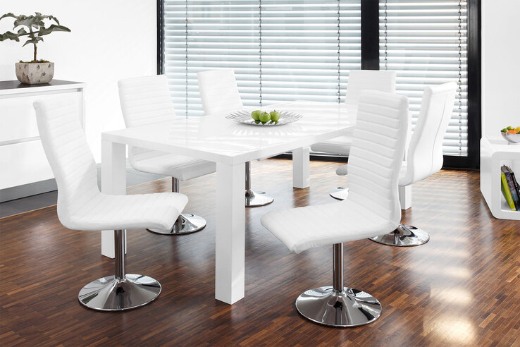 CASAVANTI Esstisch 180 x 90 cm weiß